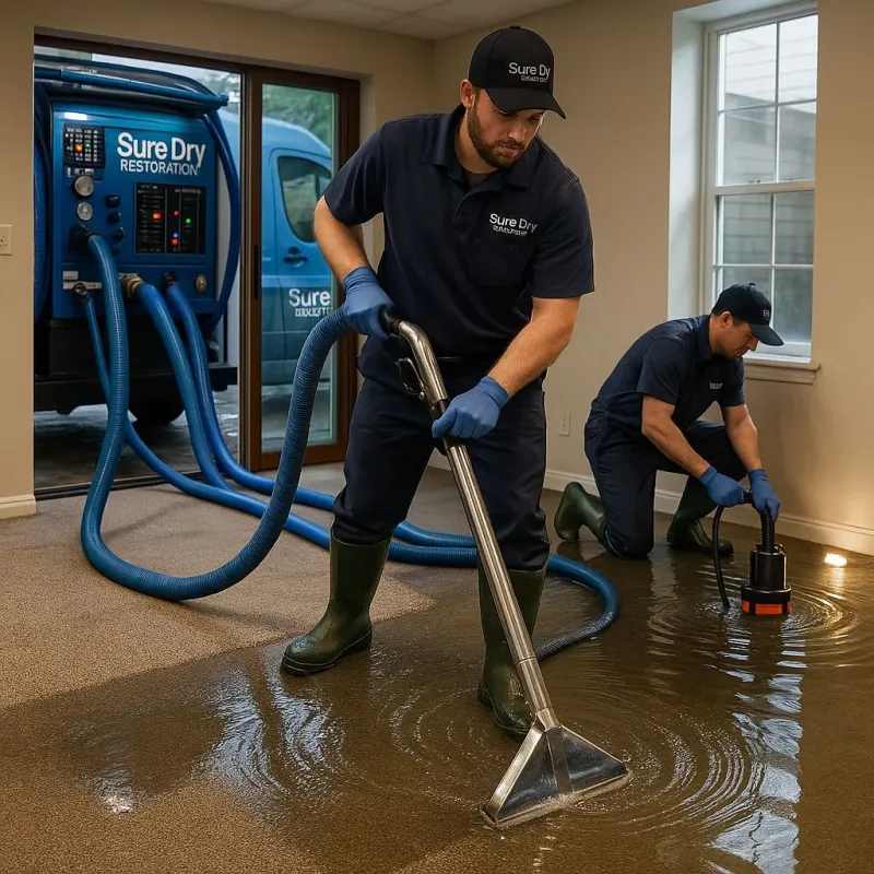 Water Extraction and Removal process in Cahaba Heights, AL